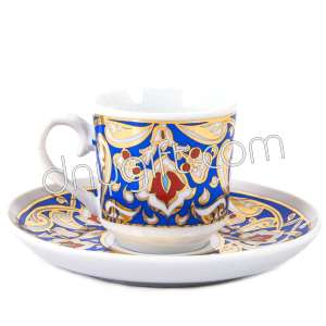 Turkish Gold Plated Cup Tk Set Of 6