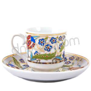 Turkish Gold Plated Cup Tk Set Of 6