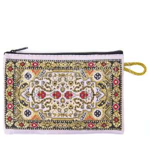 Miniature Turkish Carpet Designed Woven Wallet