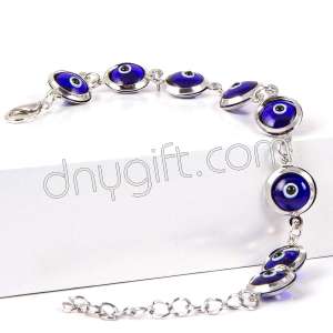 Lapis Bileklik Lacivert Gümüş