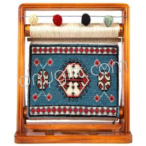 Miniature Turkish Carpet Weaving Loom Big