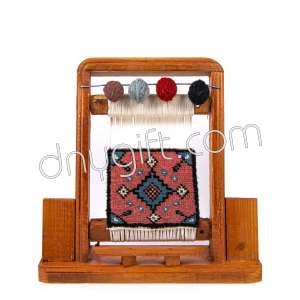 Miniature Turkish Carpet Weaving Loom Small