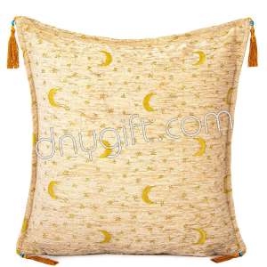 45x45 Minder Ay Yıldız Krem