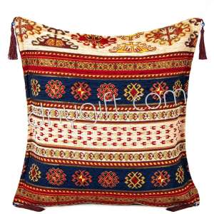 45x45 Minder Lacivert-Krem