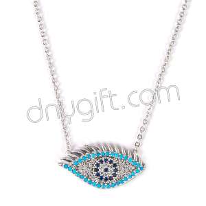 Zirkon Kaplama Göz Kolye