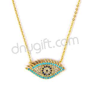Zirkon Kaplama Göz Kolye