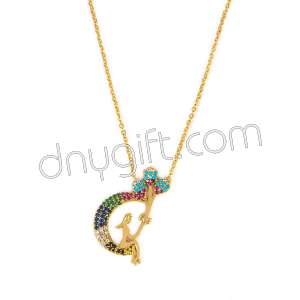 Zirkon Kaplama Balonlu Kolye