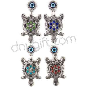 Metal Taşlı Kaplumbağ Magnet Küçük