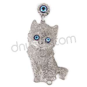 Metal Kedi Magnet Büyük