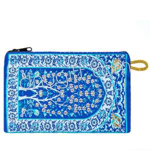 Çini Desenli Dokuma Cüzdan 555