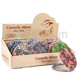 Makyaj Aynası Yuvarlak Taşlı