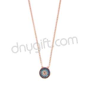 Zirkon Kaplama Taşlı Kolye