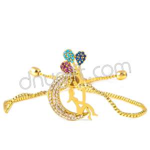 Zirkon Kaplama Balonlu Bileklik