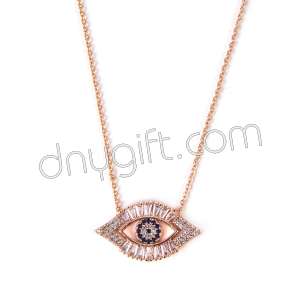 Zirkon Kaplama Göz Kolye
