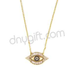 Zirkon Kaplama Göz Kolye