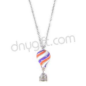 Zirkon Taşlı Balon Kolye