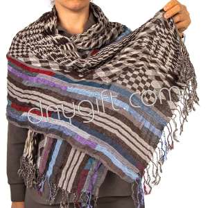 Pleated Turkish Shawl