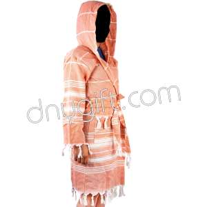 Turkish Peshtemal Robe Orange