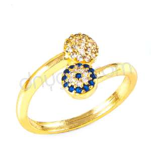 Zirkon Taşlı Yüzük