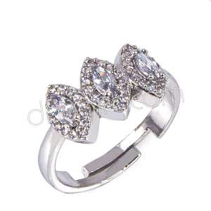 Zirkon Taşlı Sıralı Yüzük