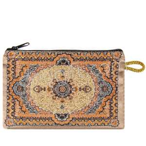 Miniature Turkish Carpet Designed Woven Wallet