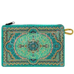 Miniature Turkish Carpet Designed Woven Wallet