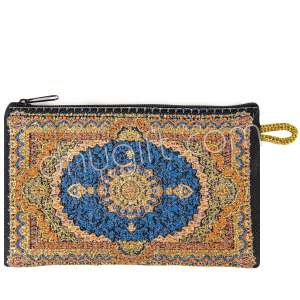 Miniature Turkish Carpet Designed Woven Wallet