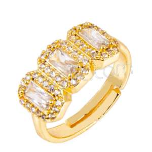 Zirkon Taşlı Sıralı Yüzük