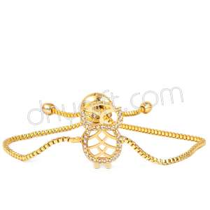 Zirkon Taşlı Baykuş Bileklik