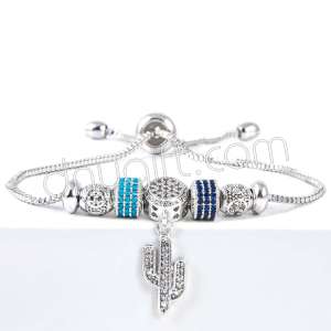 Zirkon Taşlı Kaktüs Bileklik