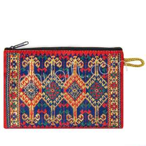 Miniature Turkish Carpet Designed Woven Wallet