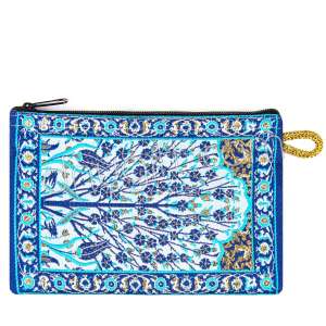 Miniature Turkish Carpet Designed Woven Wallet