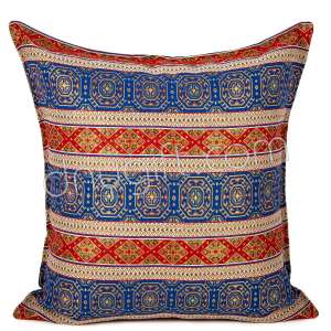 70x70 cm Curled Kilim Designed Cushion Cover