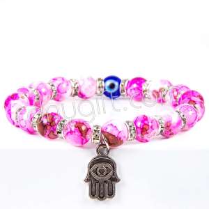 Hand of The Fatima Evil Eye Bracelet