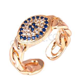 Zirkon Taşlı Göz Yüzük