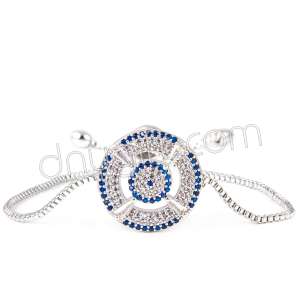 Zirkon Taşlı Nazar Bileklik