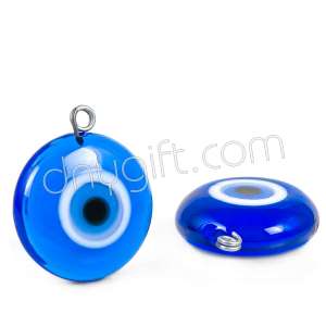 Hand Made Glass Evil Eye Pendant