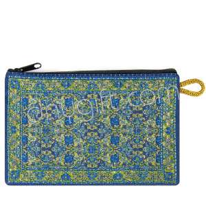 Miniature Turkish Carpet Desing Woven Wallet