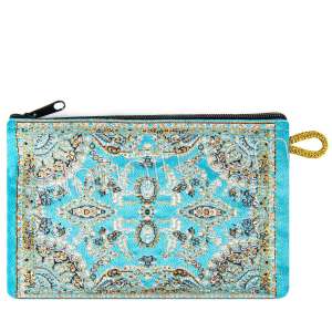 Miniature Turkish Carpet Desing Woven Wallet
