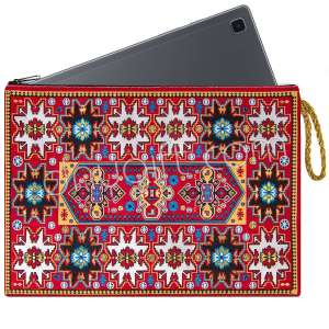 Carpet Pattern Woven Tablet Case