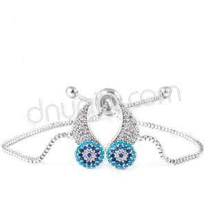 Zirkon Taşlı Kanatlı Bileklik