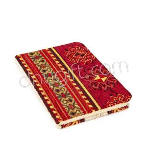 Kilim Desenli Dokuma Defter Küçük