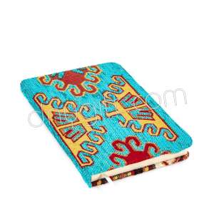 Kilim Desenli Dokuma Defter Küçük