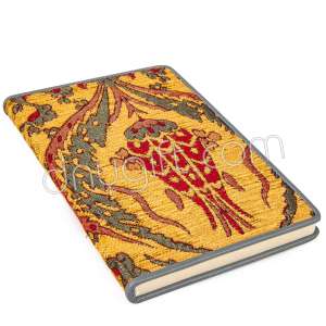 Kilim Desenli Dokuma Defter Büyük