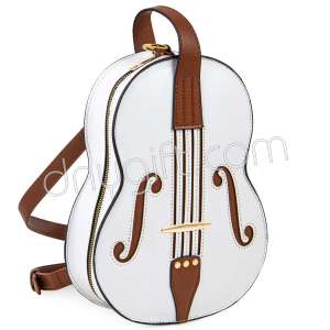 Violin Shape Vegan Leather Bag