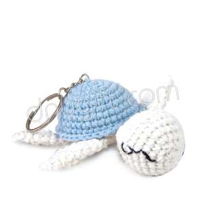 Amigurumi Caretta Caretta Anahtarlık
