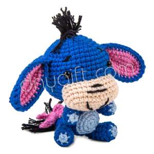 Amigurumi İnek Anahtarlık