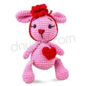 Amigurumi Tavşan Anahtarlık