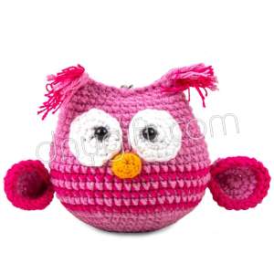 Amigurumi Baykuş Anahtarlık