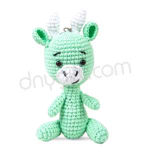 Amigurumi Zürefa Anahtarlık